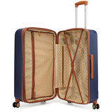 Navy | Mia 3 Piece Expandable Retro Luggage Set