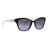 Black | Simonne Sunglasses Front Side