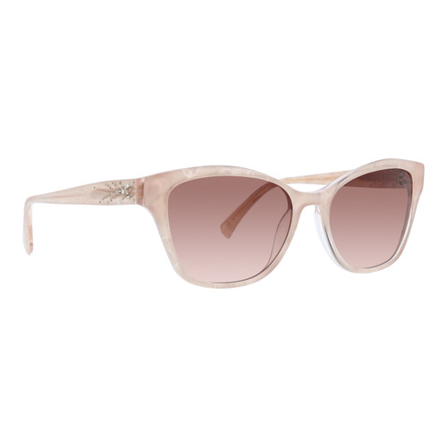 Blush | Simonne Sunglasses Front Side