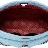 Light Blue | Diana Vegan Leather Tote Weekender Travel Bag