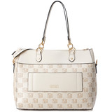 Champagne | Madalyn Vegan Leather Travel Tote Weekender Bag