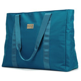 Aqua | Nylon Weekender Tote Bag