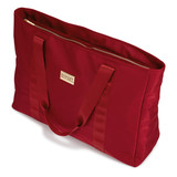 Burgundy | Nylon Weekender Tote Bag