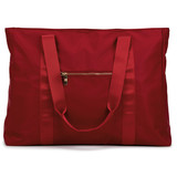 Burgundy | Nylon Weekender Tote Bag