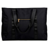 Black | Nylon Weekender Tote Bag