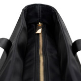Black | Nylon Weekender Tote Bag