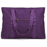 Purple | Nylon Weekender Tote Bag