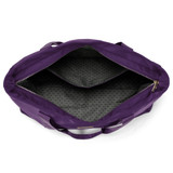 Purple Nylon Weekender Tote Bag Alt 4