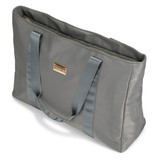 Grey | Nylon Weekender Tote Bag