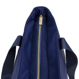 Navy | Nylon Weekender Tote Bag