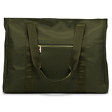 Olive | Nylon Weekender Tote Bag