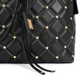 Black Quilted Weekender Tote Bag Alt Image 3