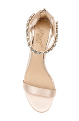 Champagne | Bradley Embellished Evening Shoe