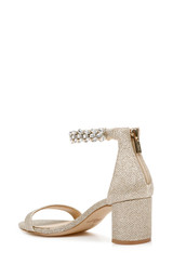 Light Gold | Bradley Embellished Evening Shoe