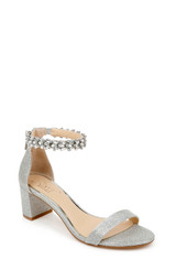 Silver | Bradley Embellished Evening Shoe