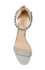Silver | Bradley Embellished Evening Shoe