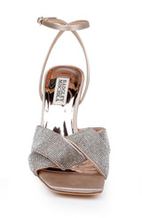 Nude | Brinlee Studded Satin Sandal