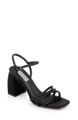 Black | Brixley Block Heeled Sandal