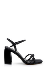 Black | Brixley Block Heeled Sandal