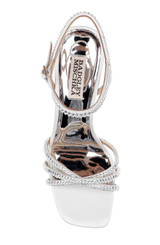 White | Brixley Block Heeled Sandal