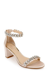 Champagne | Bronwen Embellished Evening Shoe