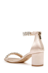 Champagne | Bronwen Embellished Evening Shoe