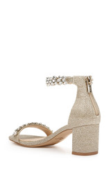 Light Gold | Bronwen Embellished Evening Shoe