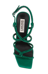 Emerald | Brooke Strappy Bejeweled Stiletto Sandal