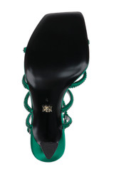 Emerald | Brooke Strappy Bejeweled Stiletto Sandal
