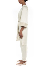 Ivory | Fringe Tie Duster