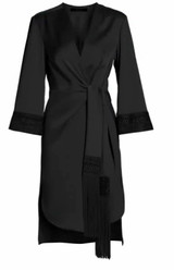 Black | Fringe Tie Duster