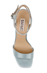 Mist Blue | Caia Platform Sandal with Heart-Shaped Buckle Top