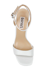 Soft White | Caia Platform Sandal with Heart-Shaped Buckle