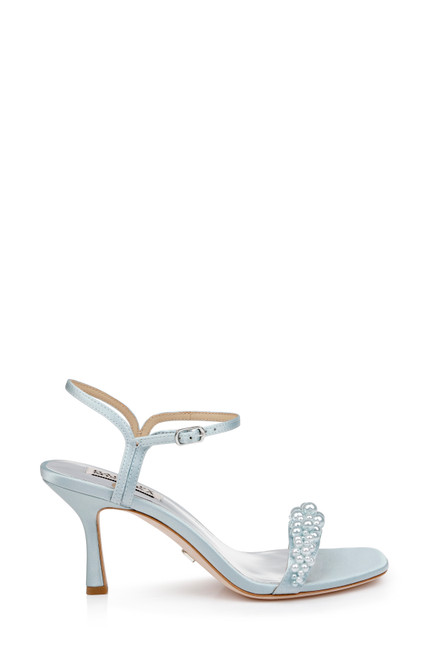 Mist Blue | Caitlyn Stiletto Heel with Pearled Vamp