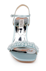 Mist Blue | Caitlyn Stiletto Heel with Pearled Vamp