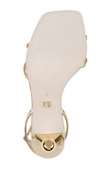 Gold | Callie Beaded Heel Sandal