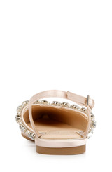 Champagne Camden Pointed Flat Heel Counter