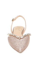 Rosegold Glitter | Camden Pointed Flat