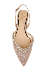 Rosegold Glitter | Camden Pointed Flat
