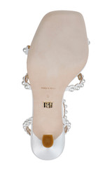 Soft White | Camilla Gladiator Stiletto Sandal