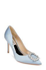 Azure Blue | Cher Pointed Toe Evening Pump