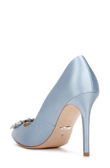 Azure Blue | Cher Pointed Toe Evening Pump