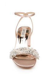 Blush | Clara Embellished Strap Evening Shoe