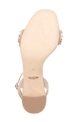 Blush | Clara Embellished Strap Evening Shoe