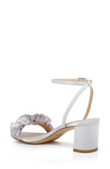 Light Lilac | Desirie Ruffle Block Heel Sandal