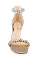 Light Gold | Dustyn Ankle Strap Sandal