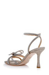 Champagne | Effie Strappy Bow Stiletto Heels