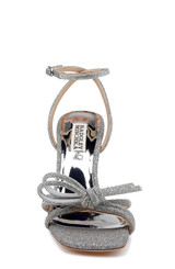 Silver Antique | Effie Strappy Bow Stiletto Heels