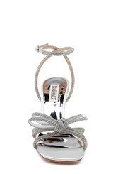 White Clear | Effie Strappy Bow Stiletto Heels