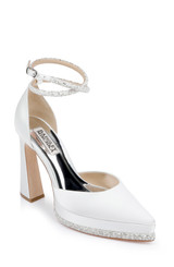 Soft White | Eliana Pointed Platforms